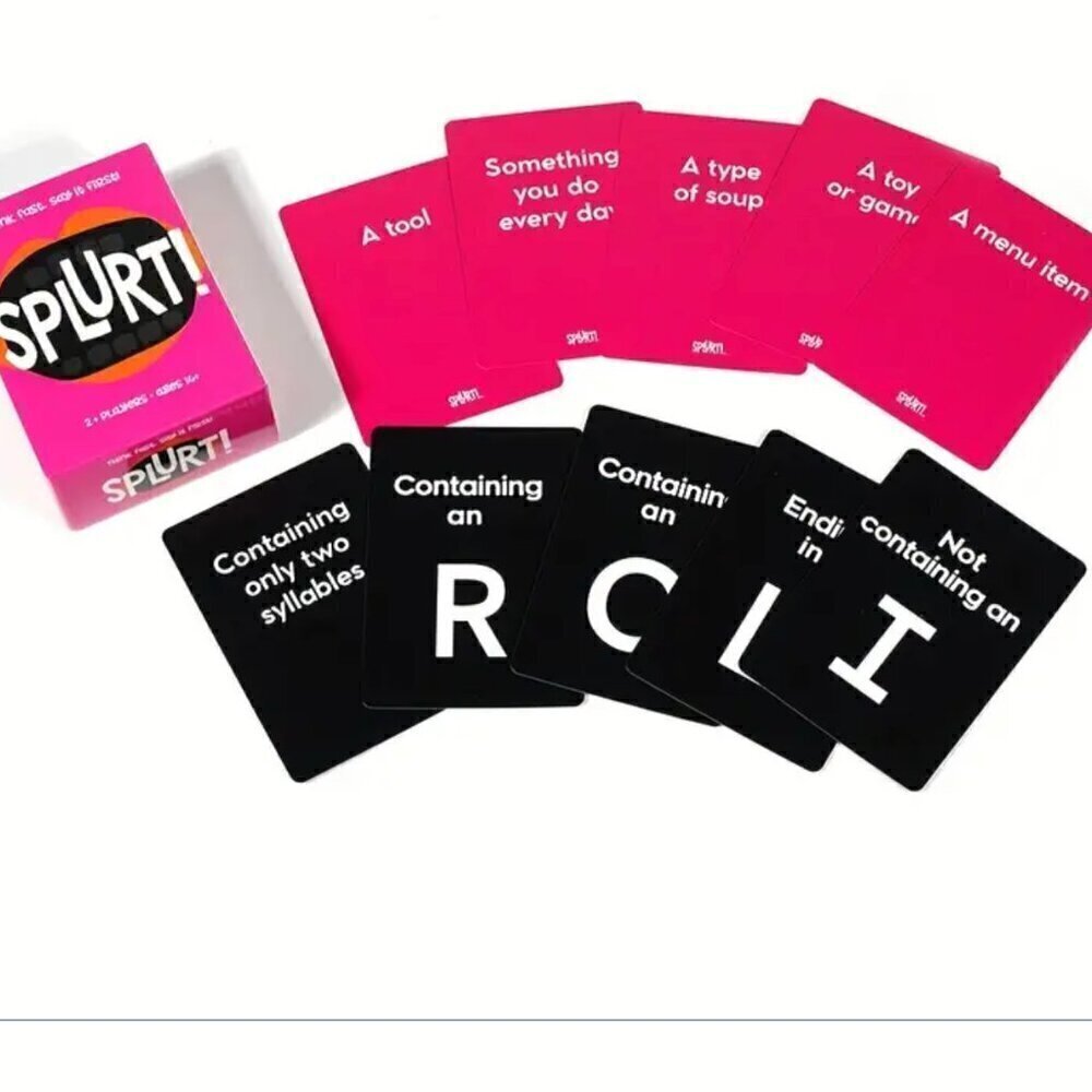 Splurt Card Game - New